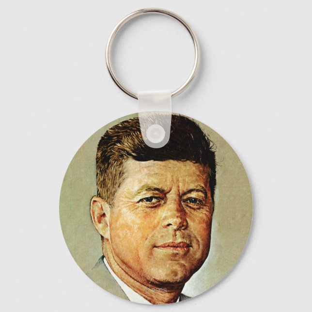 John F. Kennedy IN MEMORIAM Keychain (Front)