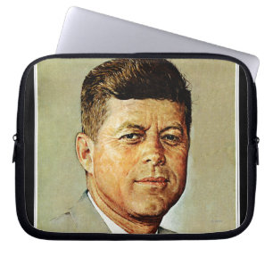 John F. Kennedy IN MEMORIAM Laptop Sleeve