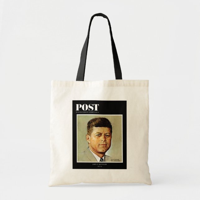 John F. Kennedy IN MEMORIAM Tote Bag (Front)
