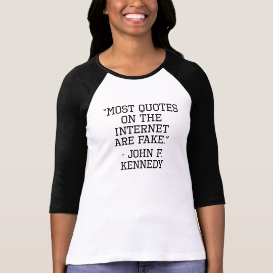 John F. Kennedy Internet Quote T-Shirt