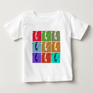 John F Kennedy/JFK  Pop Art Baby T-Shirt