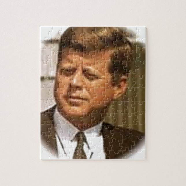 John F Kennedy Jigsaw Puzzle (Vertical)