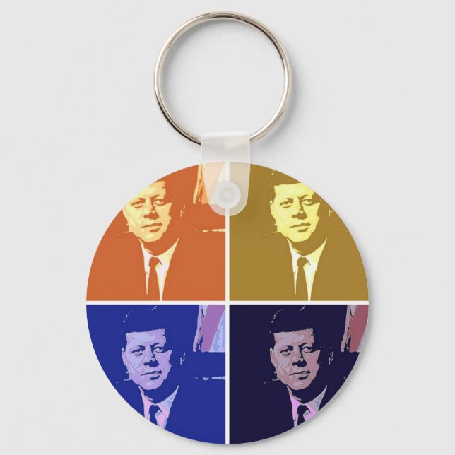 John F Kennedy Keychain (Front)