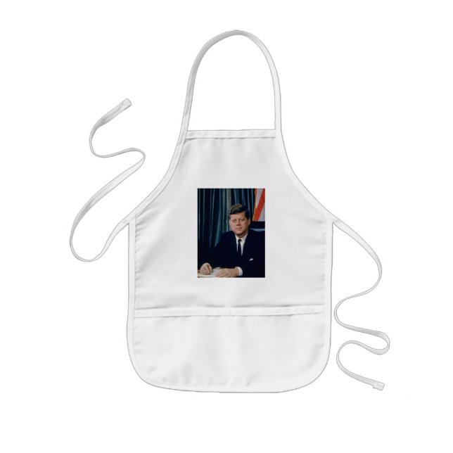 John F. Kennedy Kids Apron (Front)