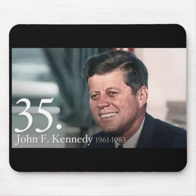 John F. Kennedy Mouse Pad (Front)