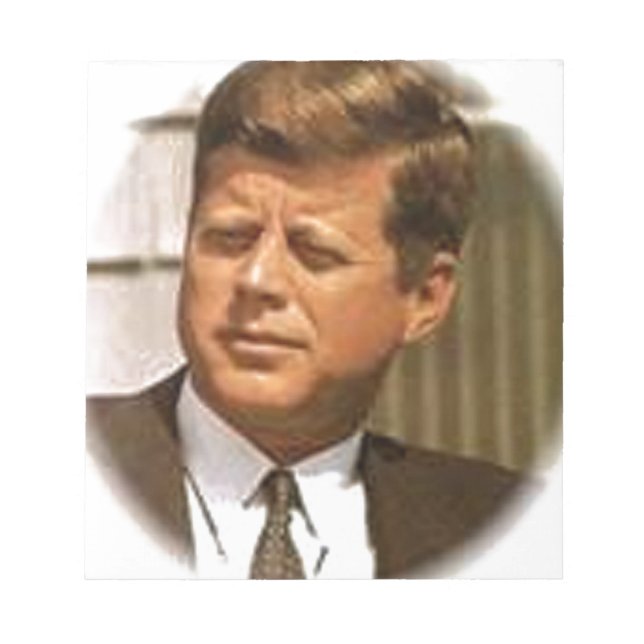 John F Kennedy Notepad (Front)