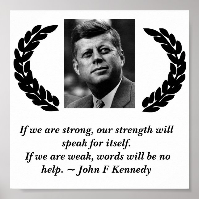 John F. Kennedy Poster (Front)