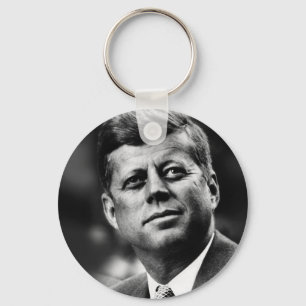 John F Kennedy President Keychain