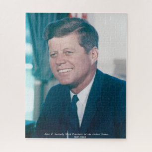 John F. Kennedy  President of the United States Jigsaw Puzzle