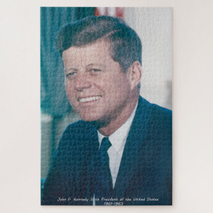 John F. Kennedy President of the United States Jigsaw Puzzle