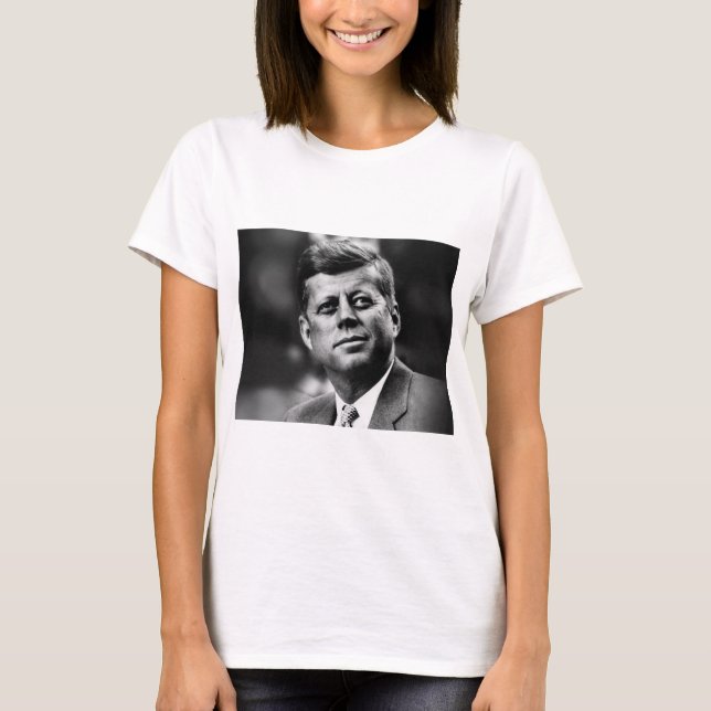 John F Kennedy President T-Shirt (Front)