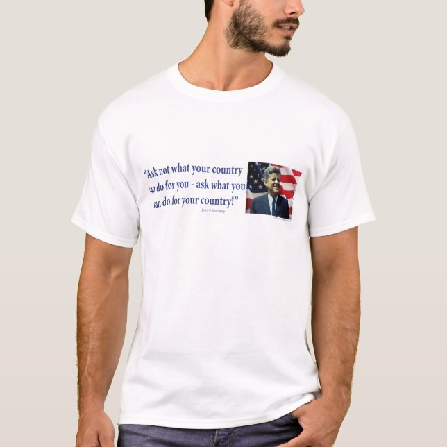 John F Kennedy T-Shirt (Front)