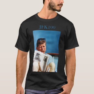 John F Kennedy Vintage JFK 100 T-Shirt