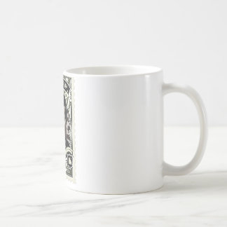 John F. Kennedy Vintage Stamp Art Coffee Mug