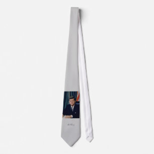 John F. Kennedy, White House Colour Photo Tie