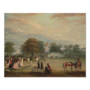 John Ferneley - Archery Meeting in Bradgate Park Photo Print