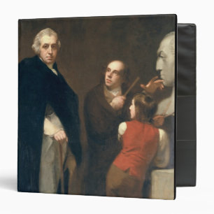 John Flaxman (1755-1826) modelling his bust of Wil Binder