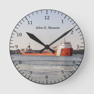 John G. Munson clock