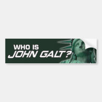 John Galt Bumpersticker