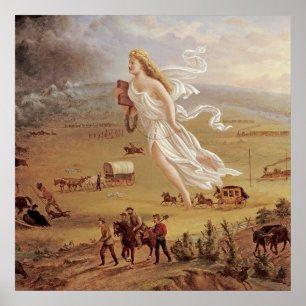 John Gast - American Progress Poster