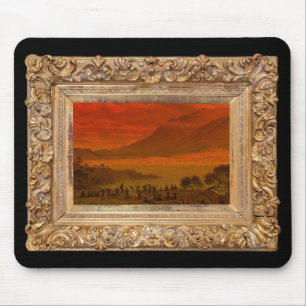 John Glover Van Diemen's Land Tasmania Aboriginal Mouse Pad
