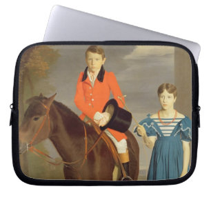 John Gubbins Newton and his Sister Mary, 1832-33 ( Laptop Sleeve