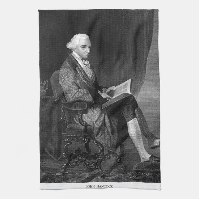 John Hancock Kitchen Towel (Vertical)