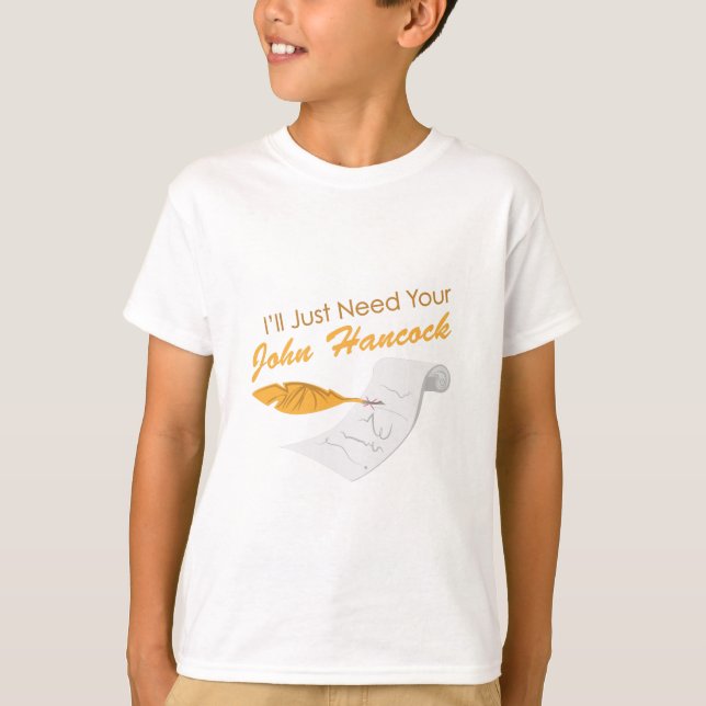 John Hancock T-Shirt (Front)