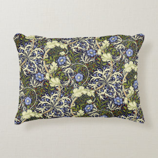 John Henry Dearle Seaweed Pattern Accent Pillow