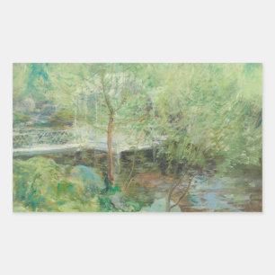 John Henry Twachtman - The White Bridge Sticker