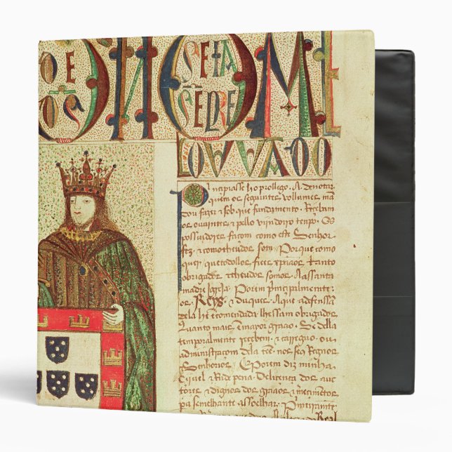 John II  King of Portugal Binder (Front/Inside)