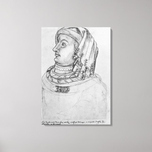 John III the Pitiless, Duke of Canvas Print (Front)