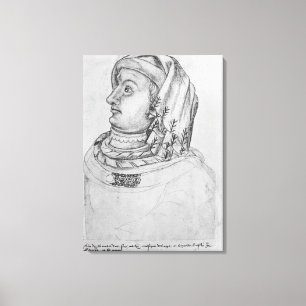 John III the Pitiless, Duke of Canvas Print