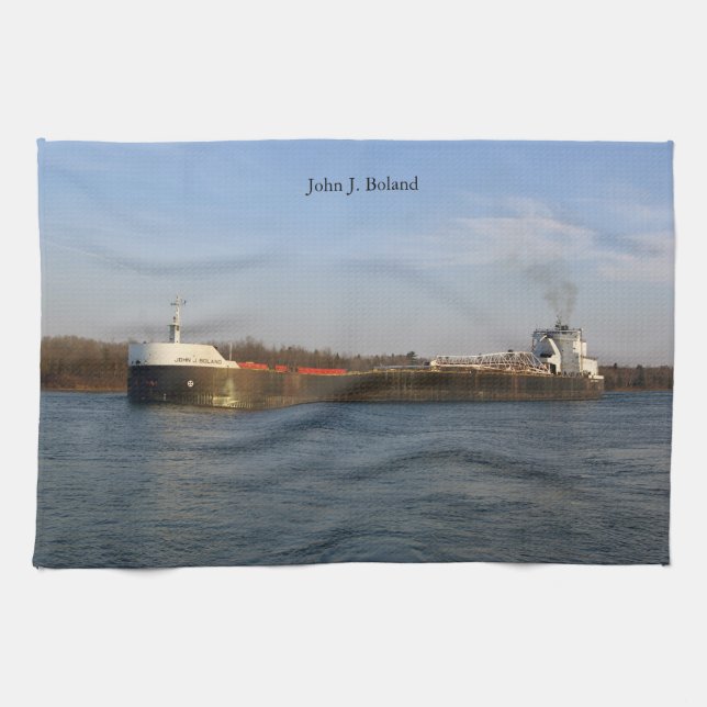 John J. Boland kitchen towel (Horizontal)