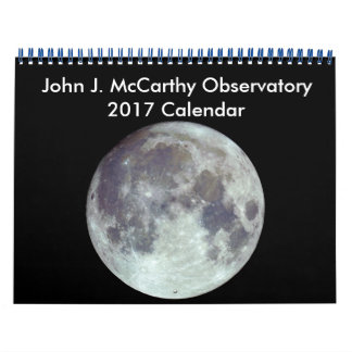 John J. McCarthy Observatory 2017 Calendar