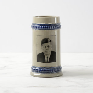 John Jack Kennedy US Presidential White House Beer Stein