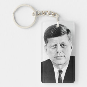 John Jack Kennedy US Presidential White House Keychain