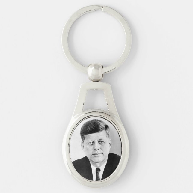 John Jack Kennedy US Presidential White House Keychain (Front)