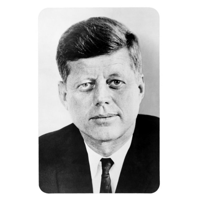 John Jack Kennedy US Presidential White House Magnet (Vertical)
