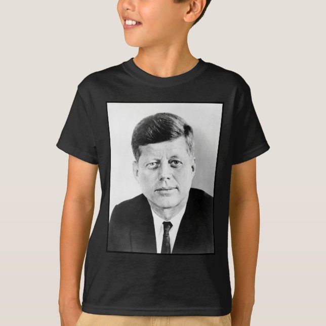 John Jack Kennedy US Presidential White House T-Shirt (Front)