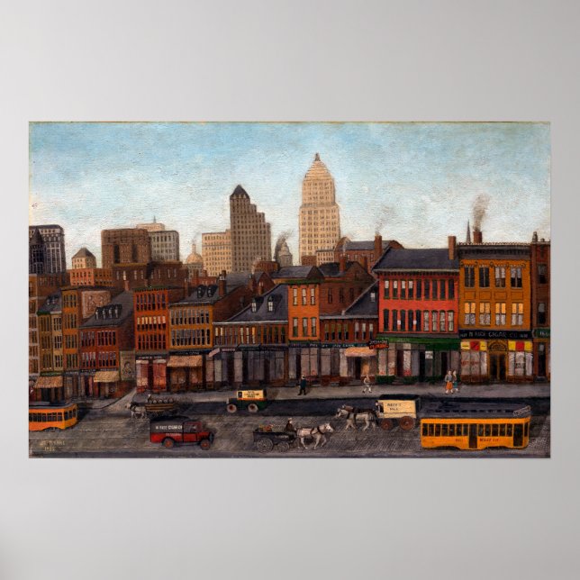 John Kane From My Studio Window Poster (Front)