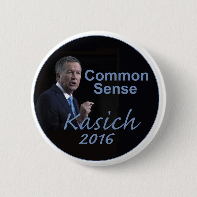 John KASICH 2016 Button (Front)