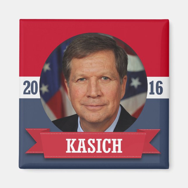 JOHN KASICH 2016 MAGNET (Front)