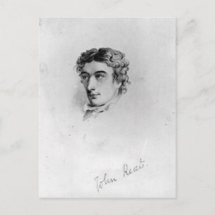 John Keats Postcard