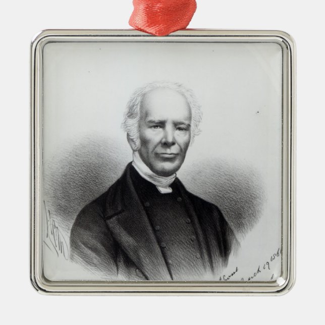John Keble, 1866 Metal Ornament (Front)