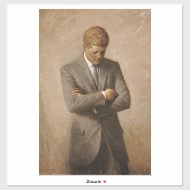 John Kennedy US Presidential White House Portrait  (Sheet)