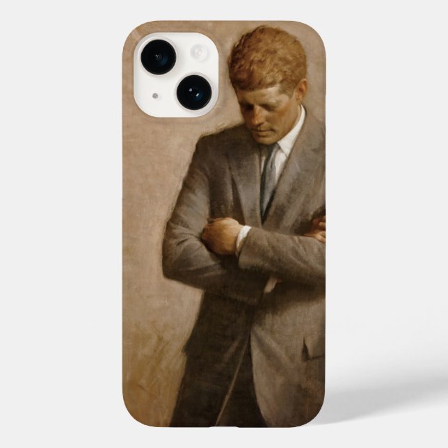 John Kennedy US Presidential White House Portrait  Case-Mate iPhone Case (Back)
