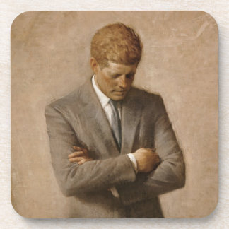 John Kennedy US Presidential White House Portrait  Coaster