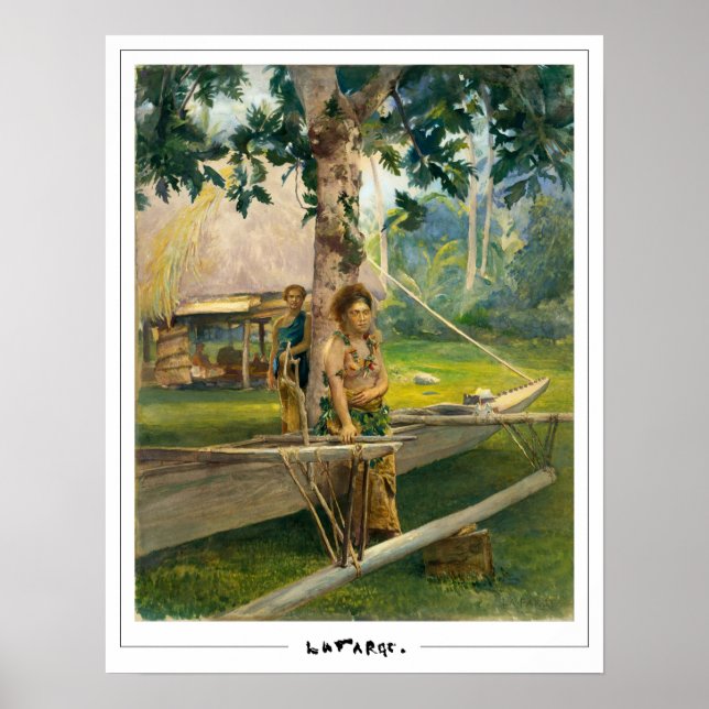 John La Farge Zedign Art Poster #11 (Front)