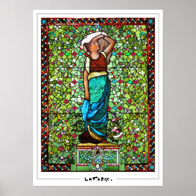 John La Farge Zedign Art Poster #130 (Front)